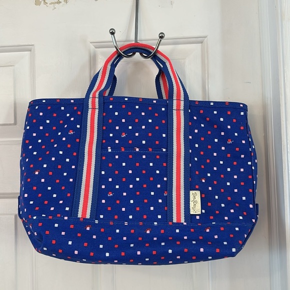 Women’s Lilly Pulitzer Mini Mercato Borealis Blue Tote - Picture 3 of 10